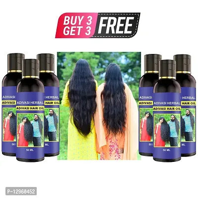 Adivasi Neelambari Medicine All Type of Hair Problem Herbal Growth Hair Oil 100 ML Hair Oil   50 ml) BUY 3 GET 3 FREE-thumb0