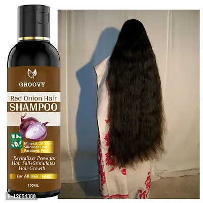 &nbsp;Onion Hair Shampoo - Black Seed Onion Hair Shampoo - Controls Hair Fall - For All Hair Problem Solution - No Mineral Oil, Colour, Sls, Peg For Men And Women (100 Ml) Hair Shampoo Ml)-thumb0