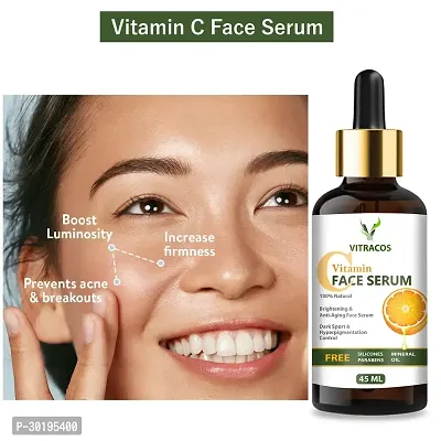 Vitamin C serum natural ingredients with the essential vitamins and Hyaluronic Acid-thumb0