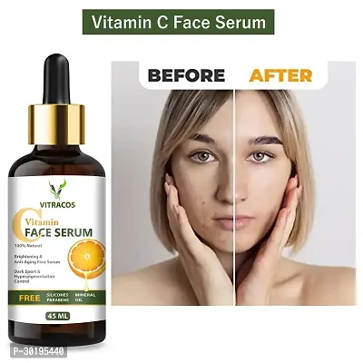 Vitamin C Serum Natural Ingredients with The Essential Vitamins and Hyaluronic Acid