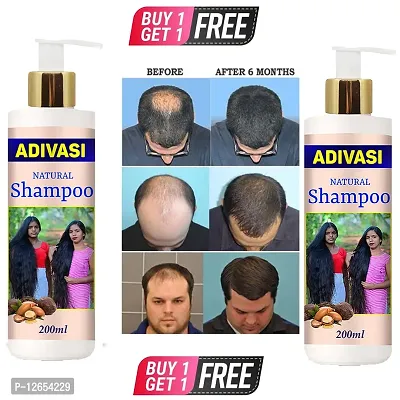 Adivasi Neelambari Shampoo Hair Care Best Premium Hair Growth (200 Ml)Buy 1 Get 1 Free-thumb0
