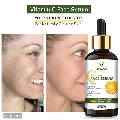 Vitamin C Serum Natural Ingredients with The Essential Vitamins and Hyaluronic Acid