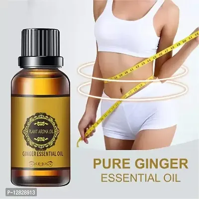 Ginger Essential Oil Ginger Oil Fat Loss Beauty Fat Burner Fat Loss Fat Go Slimming Weight Loss Body Fitness Oil Shape Up Slimming Oil For Stomach, Hips  Thigh-thumb0