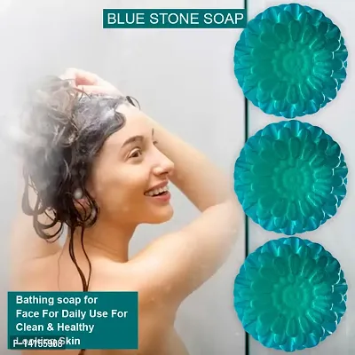 Indulge Your Senses With The Luxurious Fragrance Of Blue Stone Soap Pack Of 3-thumb0