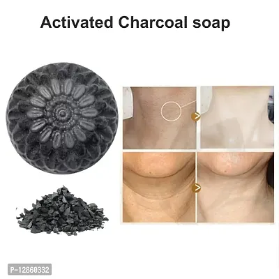 Charcoal And Mint Handmade Soap 100Gm&nbsp;&nbsp;(100 G)-thumb0