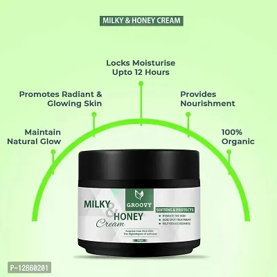 &nbsp;Milk  Honey Ultimate Nourishing Body Cream For Whitening Skin, Glowing Skin, Smoothing Skin For Women  Men-thumb2