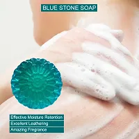 Blue Stone Soap - The Ultimate Solution For Acne-Prone Skin Pack Of 3-thumb1