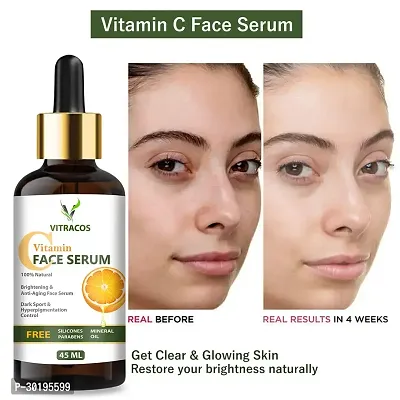 Vitamin C Serum Natural Ingredients with The Essential Vitamins and Hyaluronic Acid-thumb0