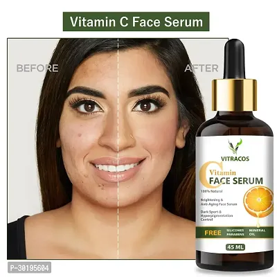 Vitamin C Serum Natural Ingredients with The Essential Vitamins and Hyaluronic Acid