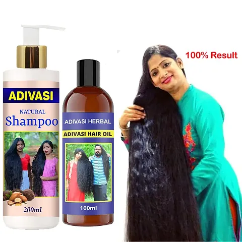 Adivasi Hair Oil  Shampoo For Long  Strong Hair