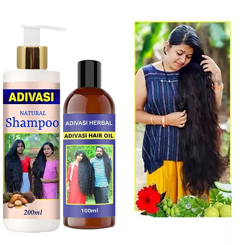 Adivasi Hair Oil  Shampoo For Long  Strong Hair