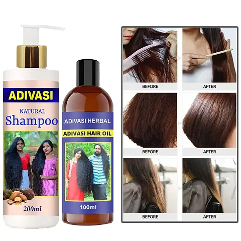 Adivasi Hair Oil  Shampoo For Long  Strong Hair