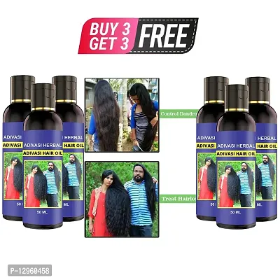 Adivasi neelambari Premium quality hair medicine oil for hair growth - hair fall control - 50 ml Hair Oil   50 ml) BUY 3 GET 3 FREE