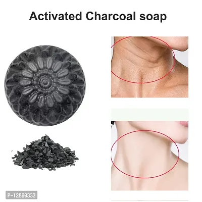 7 Days Charcoal Soap For Face Women For Anti Pimple Scar Removal&nbsp;&nbsp;(1 X 100 G)-thumb0