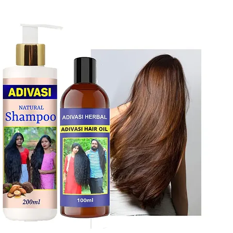 Adivasi Hair Oil  Shampoo For Long  Strong Hair