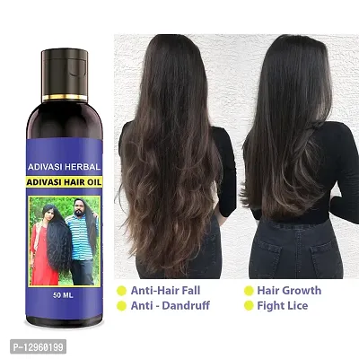 Adivasi Herbal Premium quality hair oil for hair Regrowt Hair Oil   50 ml)-thumb0