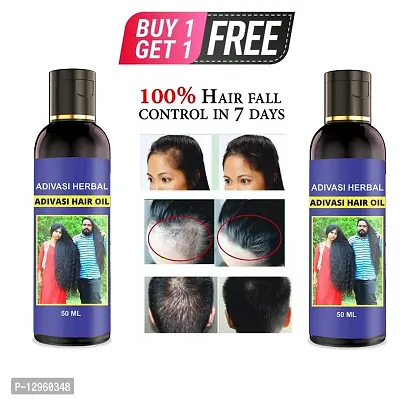 Adivasi Neelambari hair care Adivasi hair growth oil Hair Oil   50 ml) BUY 1 GET 1 FREE-thumb0