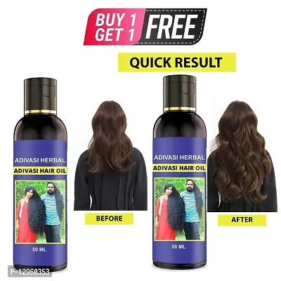 Adivasi keshe bhring raj hair oil ADIVASI KESHA BHRING RAJ HAIR OIL  50) Hair Oil   50ml) BUY 1 GET 1 FREE-thumb0