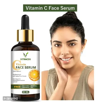 Vitamin C Serum Natural Ingredients with The Essential Vitamins and Hyaluronic Acid