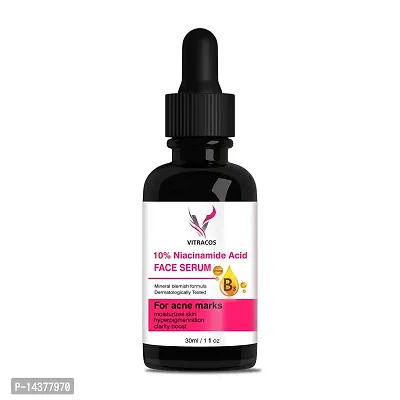 10% Niacinamide Face Serum for Acne Marks, Blemishes  Oil Balancing with Zinc | Skin Clarifying | improves Anti Acne Serum for Oily| 30mlhellip;