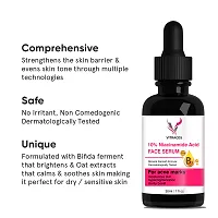 10% Niacinamide Face Serum for Acne Marks, Blemishes  Oil Balancing with Zinc | Skin Clarifying | improves Anti Acne Serum for Oily| 30mlhellip;-thumb3