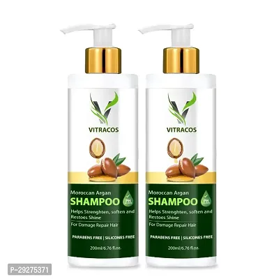 Argan Shampoo Anti Pro Damage Hair Repair Shampoo (PACK OF 2)-thumb0