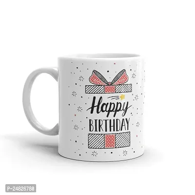 Laxmita Perfection stylish Happy Birthday Printed ceramic White coffee mug (320ml) for Birthday gift for Friend ,Family,men, womwn,girls,boysgirlfriend,boyfriend,sister,brother,wife,husband,father mother, gift girls boys-thumb0