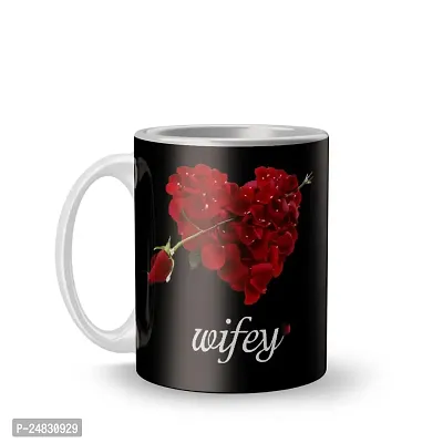 lucky store velentine Day Gift | Coffee Mug 330 ml.| velentine Day Gift for Girls,Lover,Wife,Girlfriend,Couple Best Friend (VN-Wifey-thumb0