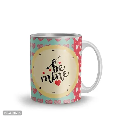 lucky store velentine Day Gift | Coffee Mug 330 ml.| velentine Gift for Girls,Boys,Lover,Wife,Hubby,Wifey Husband,Boyfriend,Girlfriend,Couple (Be Mine)-thumb2