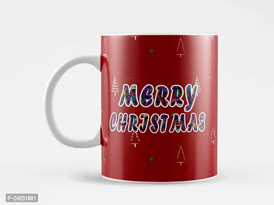 Lucky Store Merry Christmas  New Year Printed White Coffee Mug Christmas Decoration Item, | Christmas Mug, Christmas Decoration Item, Christmas Gift, Coffee Mug, Mug(A119)