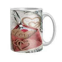 lucky store velentine Day Gift | Coffee Mug 330 ml.| velentine Gift for Girls,Boys,Lover,Wife,Hubby,Wifey Husband,Boyfriend,Girlfriend,Couple (VD-7)-thumb1