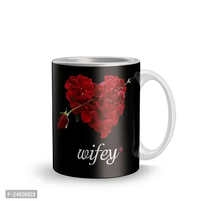 lucky store velentine Day Gift | Coffee Mug 330 ml.| velentine Day Gift for Girls,Lover,Wife,Girlfriend,Couple Best Friend (VN-Wifey-thumb2