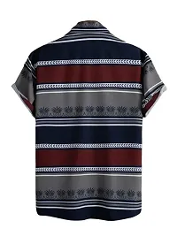 Classic Synthetic Printed Casual Shirts for Men-thumb1