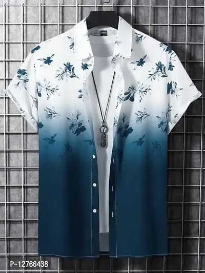 Men latest Design Printed Trendy Casual Shirt-thumb0