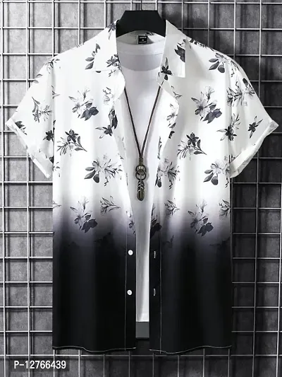 Men latest Design Printed Trendy Casual Shirt-thumb0