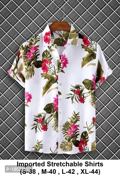 Men latest Design Printed Trendy Casual Shirt