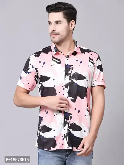 Men latest Design Printed Trendy Casual Shirt