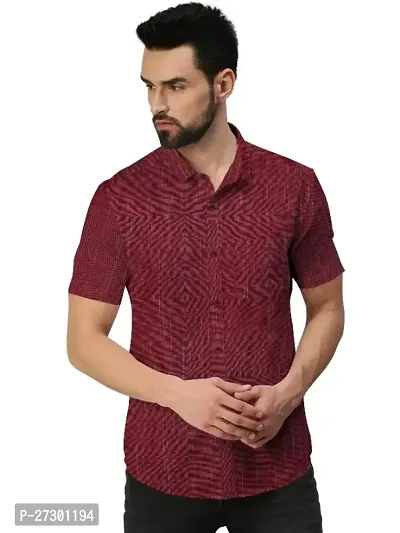 Trendy Khadi Cotton Blend Casual Shirts For Men