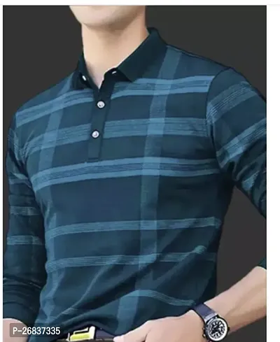 Reliable Multicoloured Cotton Striped Tshirt For Men