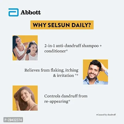 Selsun Daily Anti-Dandruff Shampoo for Dry Scalp 120 ml-thumb3