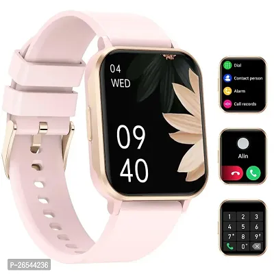 T500/pink, SMART WATCH 2024 latest version Full Touch Screen Bluetooth Smartwatch with Body Temperature, Heart Rate  Oxygen Monitor Compatible with All 3G/4G/5G Android  iOS-thumb3