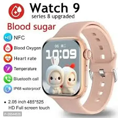 Pink t 500/ new  SMART WATCH 2024 latest version Full Touch Screen Bluetooth Smartwatch with Body Temperature, Heart Rate  Oxygen Monitor Compatible with All 3G/4G/5G Android  iOS-thumb3