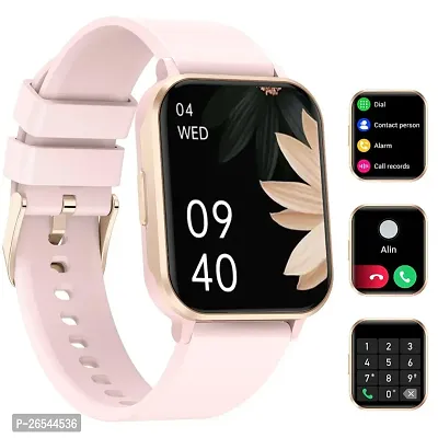 Pink t 500 new  SMART -WATCH 2024 latest version Full Touch Screen Bluetooth Smartwatch with Body Temperature, Heart Rate  Oxygen Monitor Compatible with All 3G/4G/5G Android  iOS-thumb4