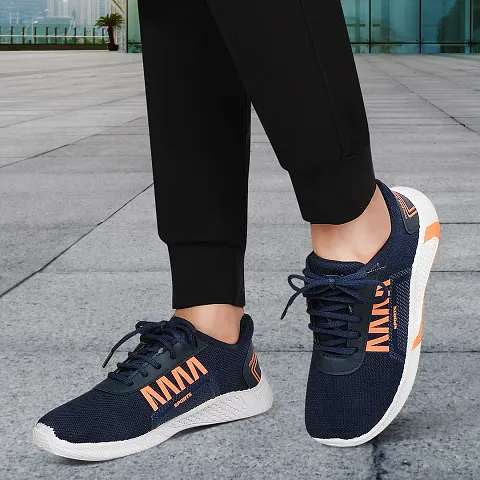 Attractive Light Weight Solid Feeling Young  Fashionable Sports Shoes For Men.