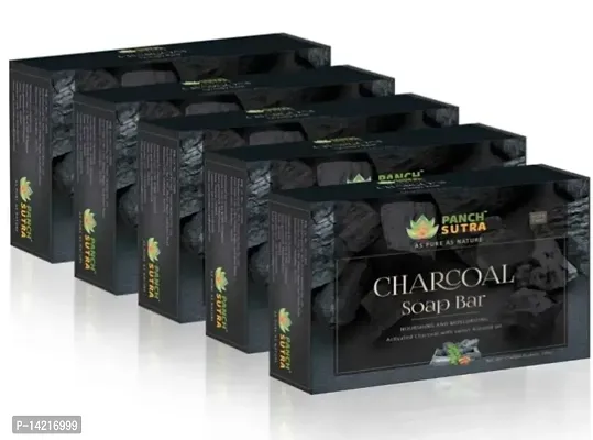 Activated Charcoal Soap (100gm times; 5)