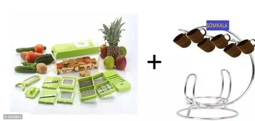 Combo Pack Of Nicer Dicer Chopper + Modular Cup Stand-thumb0