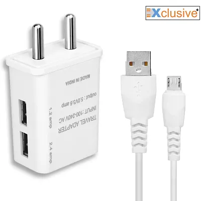 Xclusive Plus Charger 2.4A With Cable