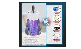 Eco Friendly Electronic LED Mosquito Killer Machine Trap Lamp, Protector Mosquito Killer lamp for House,USB Power Electronic (White)-thumb1