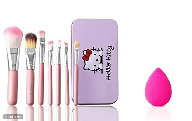 Makeup Brush Set of With Storage Box , Sponge Puff-thumb0