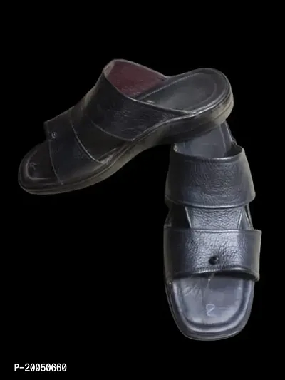 Premium Quality Leather Slippers For Men